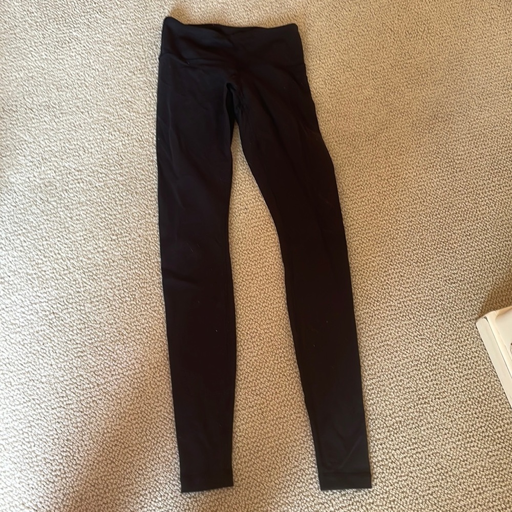 Long black Lulu leggings